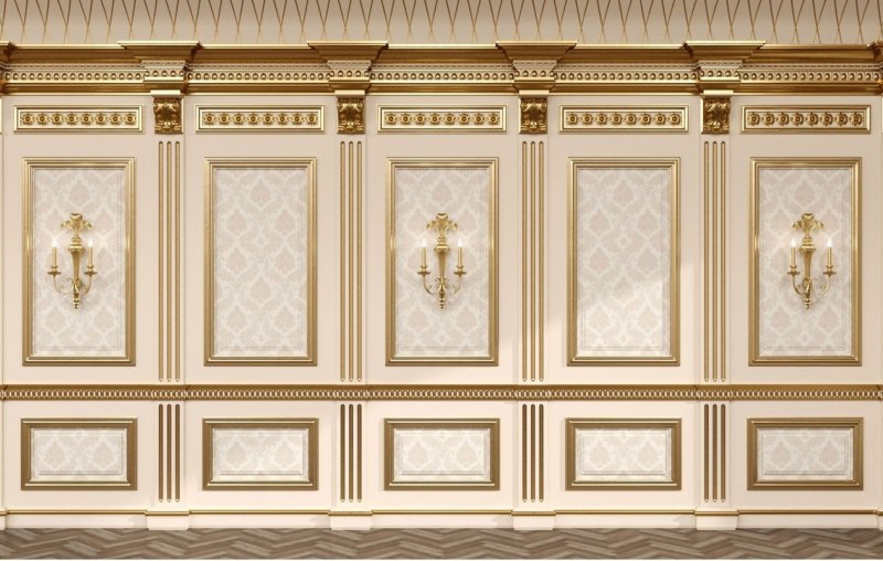 Узоры Барокко Ренессанс буазери