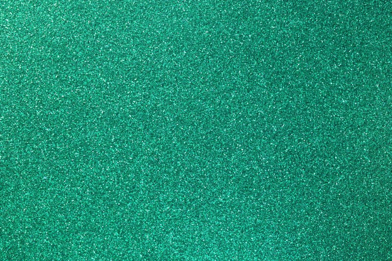 Глиттер зелёный