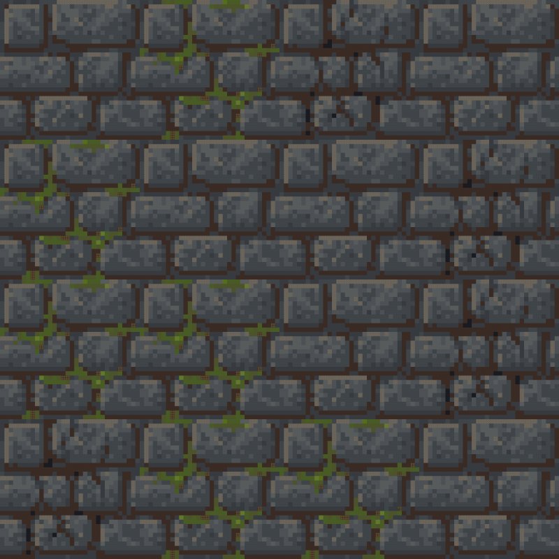 Замшелый булыжник крафт