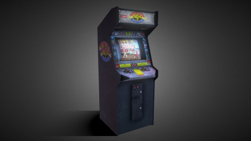 Аркадный автомат Street Fighter 2