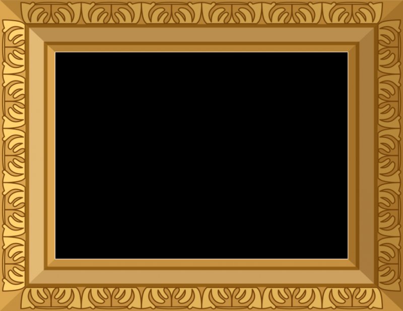 Золотая рамка