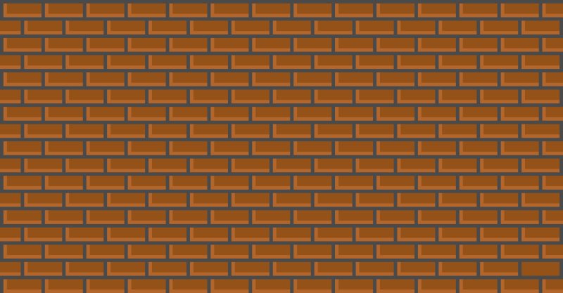Пиксельная кирпичная стена