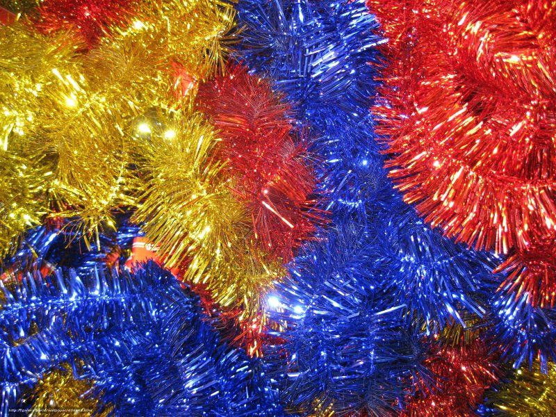 Новогодняя мишура