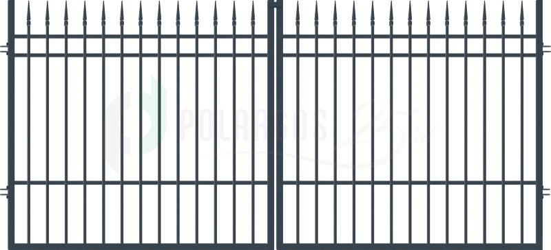 Текстура забора железного