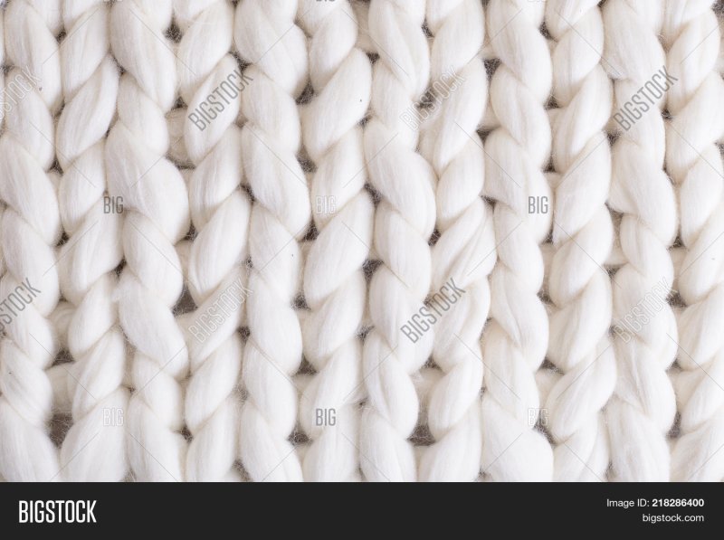 Крупная вязка фактура