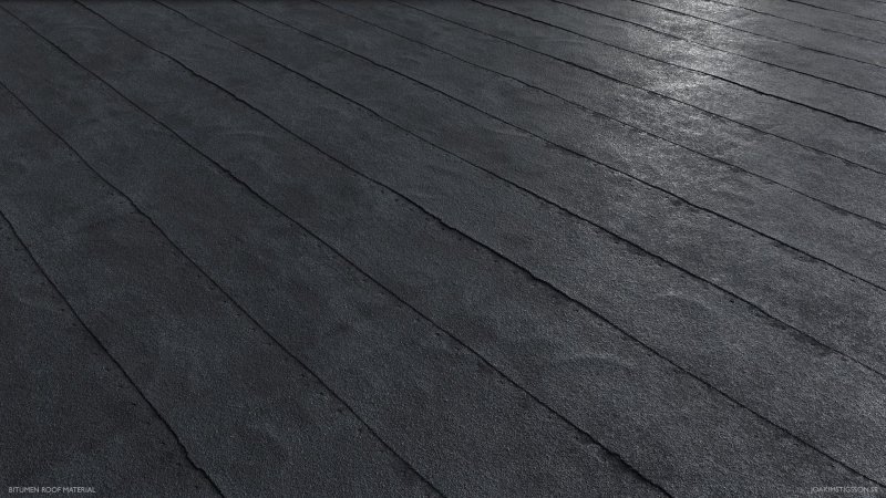 Битумная рулонная кровля текстура