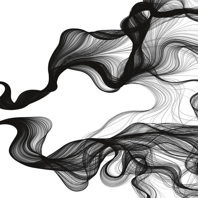 Абстракция волосы