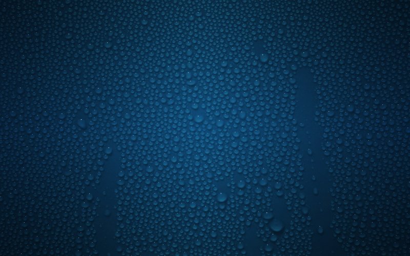 Синяя заставка на рабочий стол