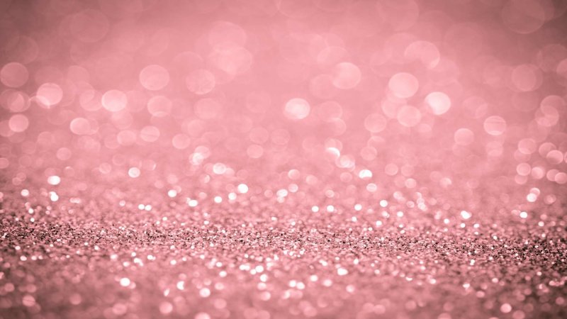 Розовые блестки