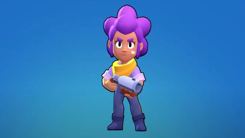 Шелли из Brawl Stars