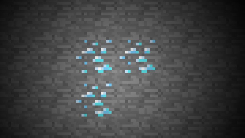 Алмазная руда майнкрафт блок