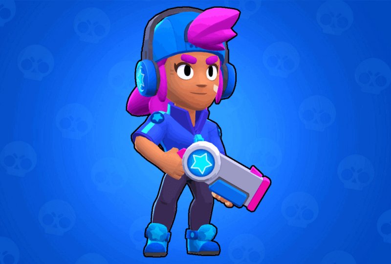 Звёздная щелли из Brawl Stars