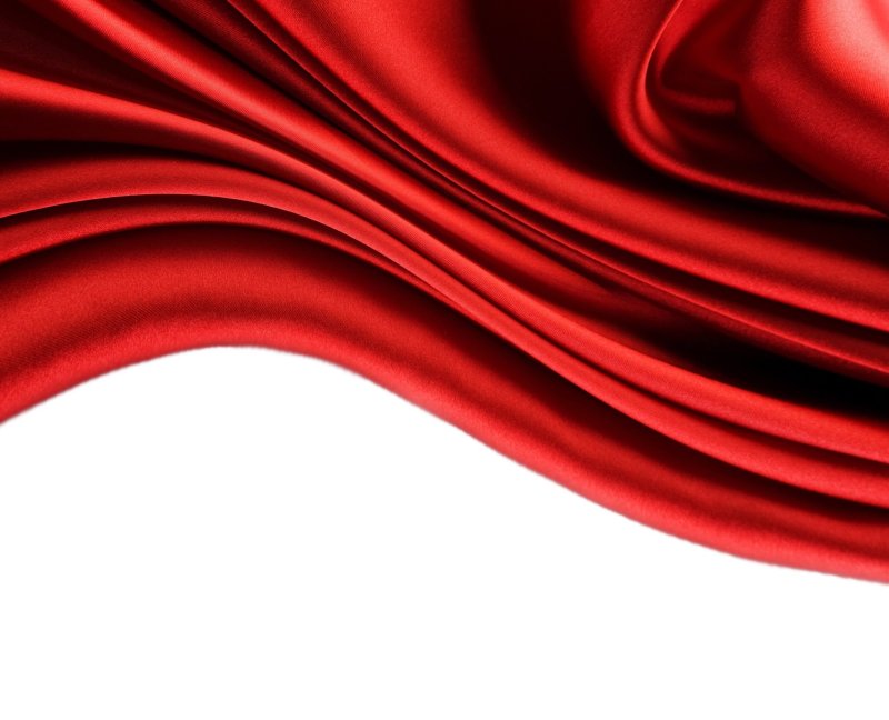 Красный шелк