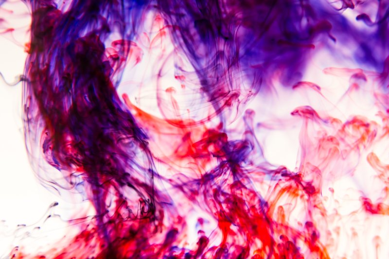 Красивые разводы краской