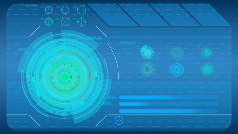 Футуристический Интерфейс