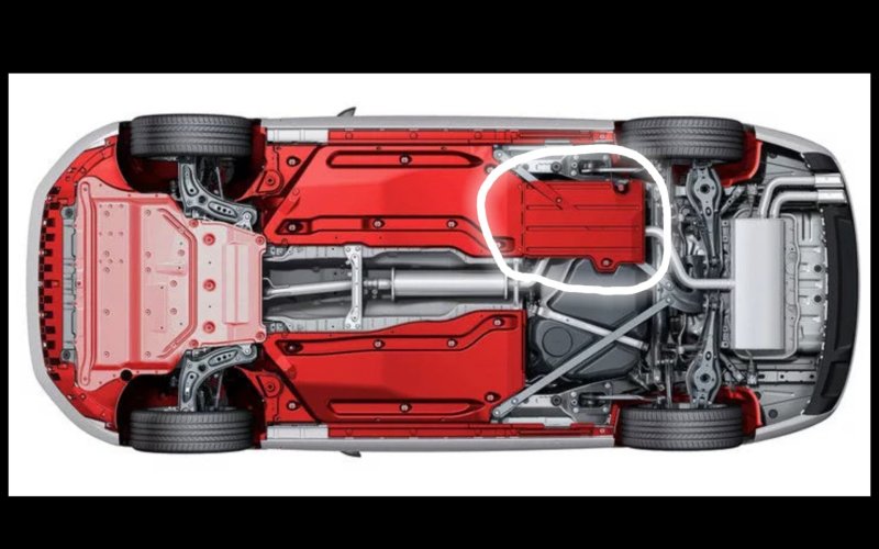 Поло седан вид снизу