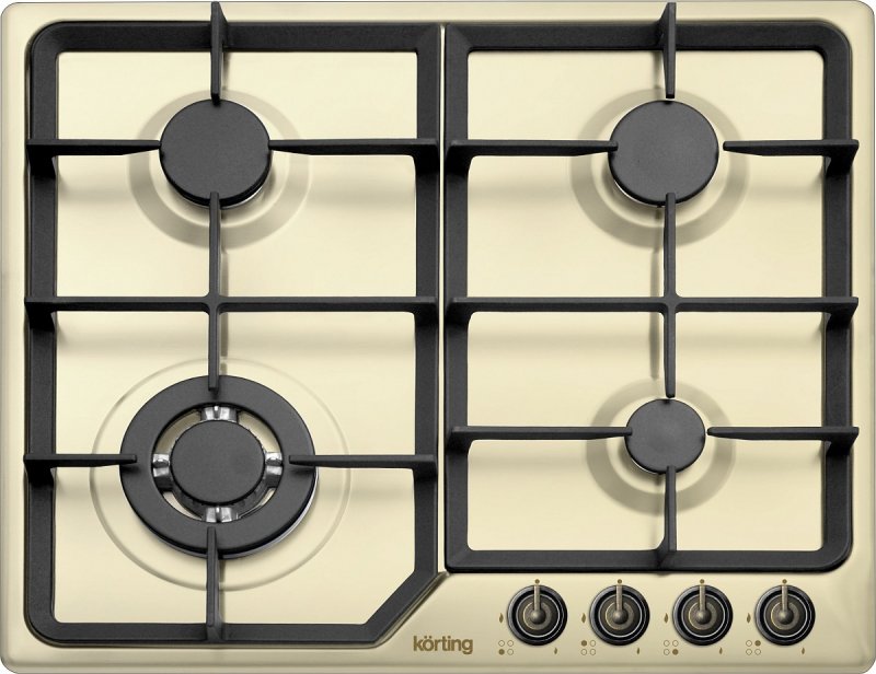 Газовая варочная панель korting HG 630 CTSB