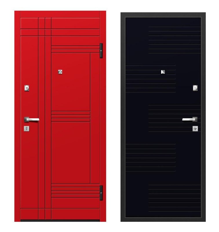 Стальные двери Red Visan