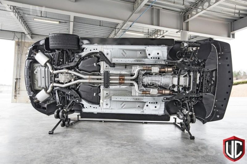 Порше 911 днище