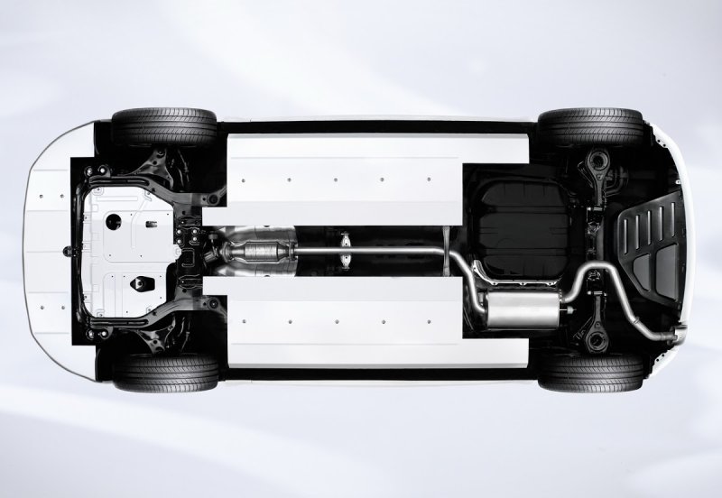 Авто вид снизу