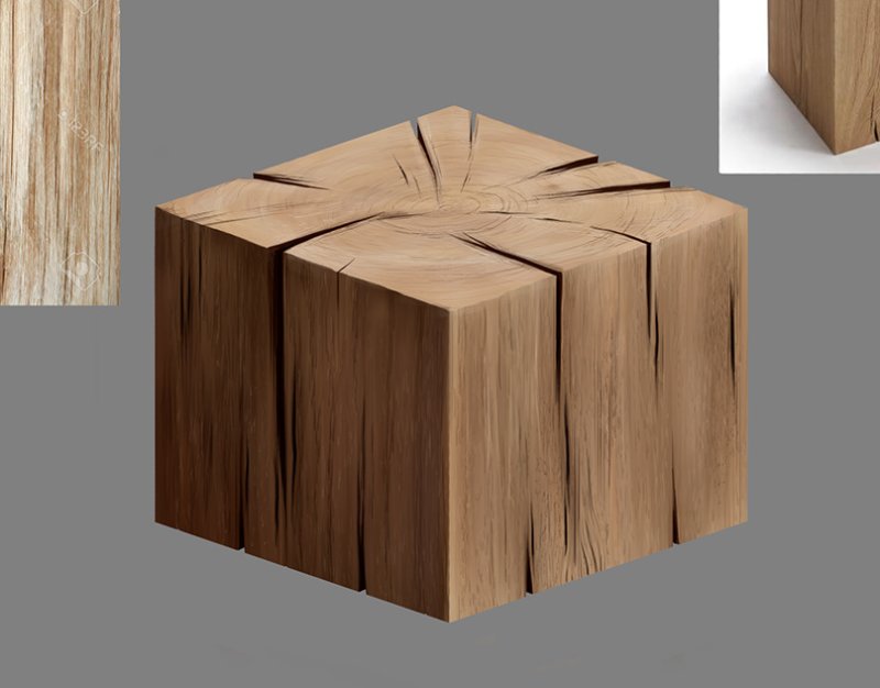 Куб из дерева