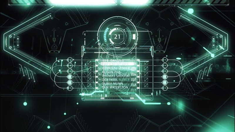 Футуристичный Интерфейс