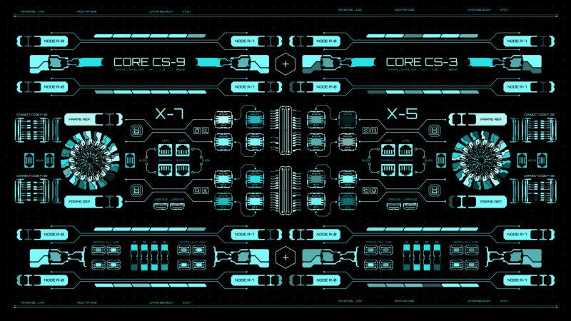 Футуристический Интерфейс