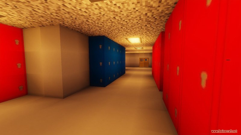 Коридор школы БАЛДИ