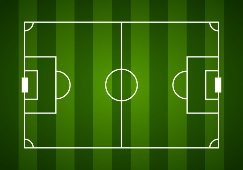 Разметка футбольного поля 60х40