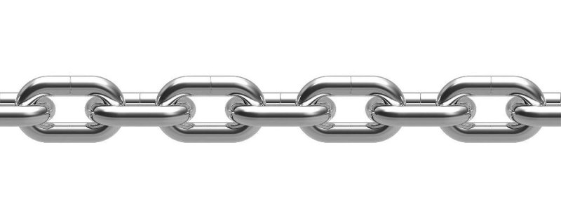 Цепь без фона