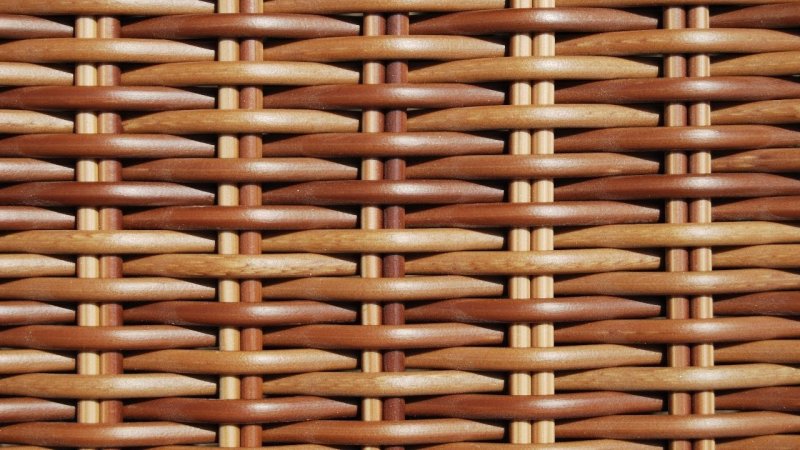 Фактура плетеной корзины