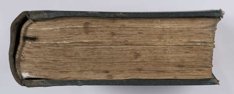 Торец книги