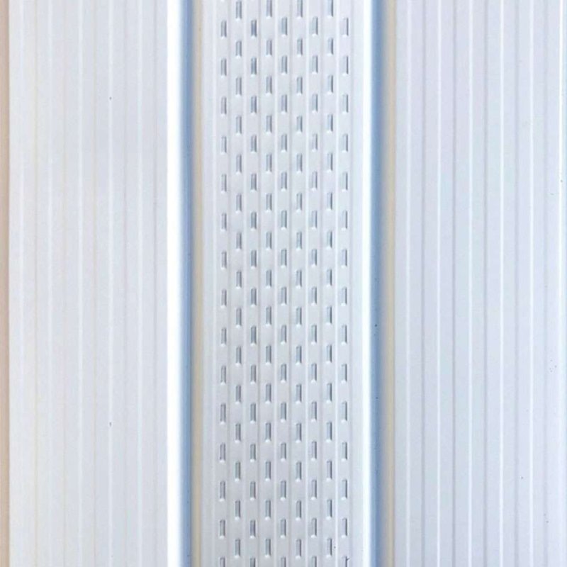 Софит металлический перфорированный белый