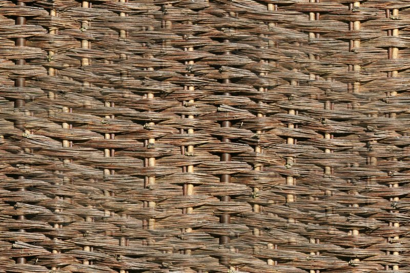 Текстура плетеной корзины
