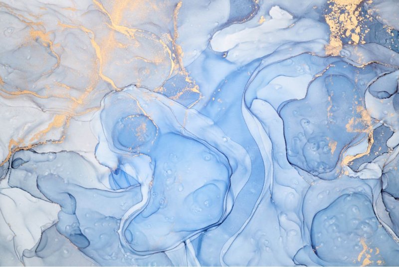 Синий мрамор