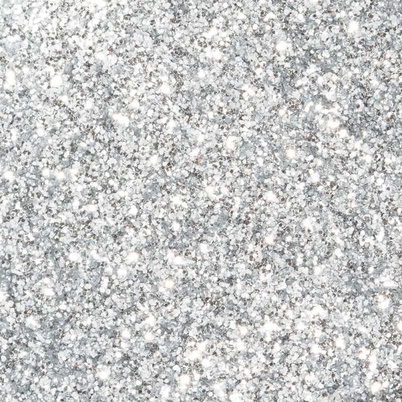 Серебристый материал с блестками