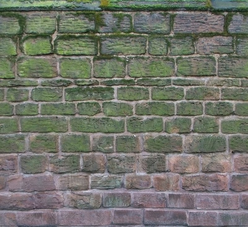 Замшелый кирпич