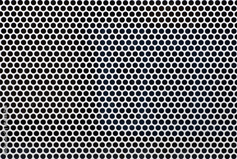 Перфорированный металл текстура