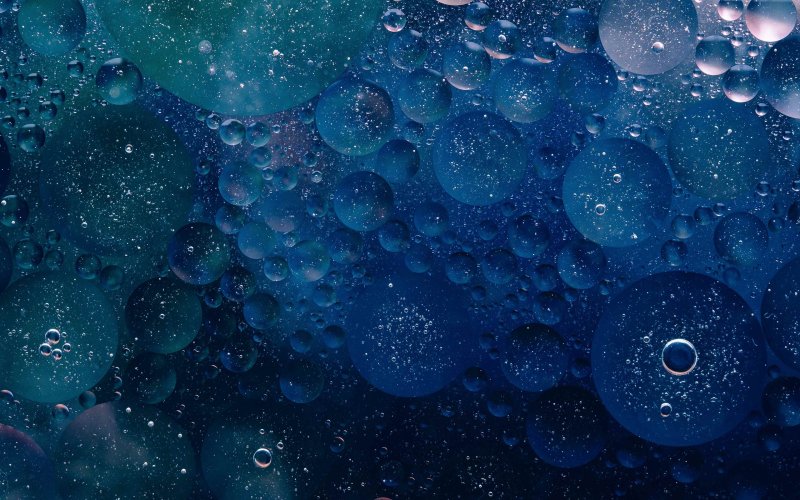 Пузырьки в воде