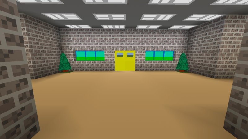 Школа БАЛДИ В МАЙНКРАФТЕ