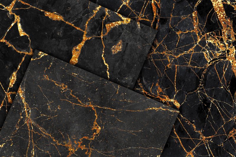 Мрамор Блэк Голд