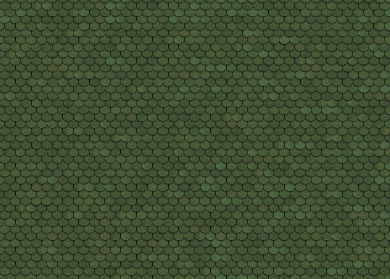 Зеленая черепица текстура