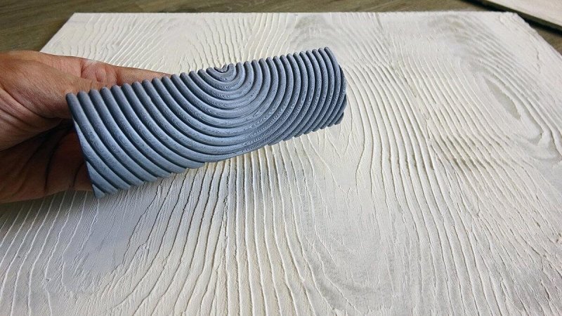 Шпатель для имитации дерева