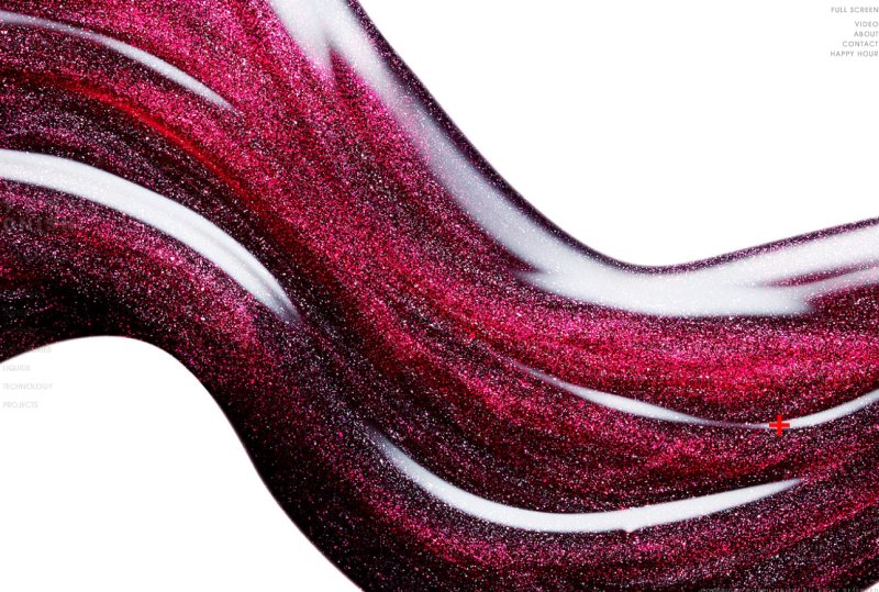 Мазки лака для ногтей