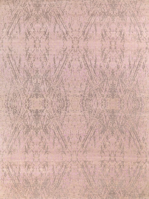Ковер бежево розовый