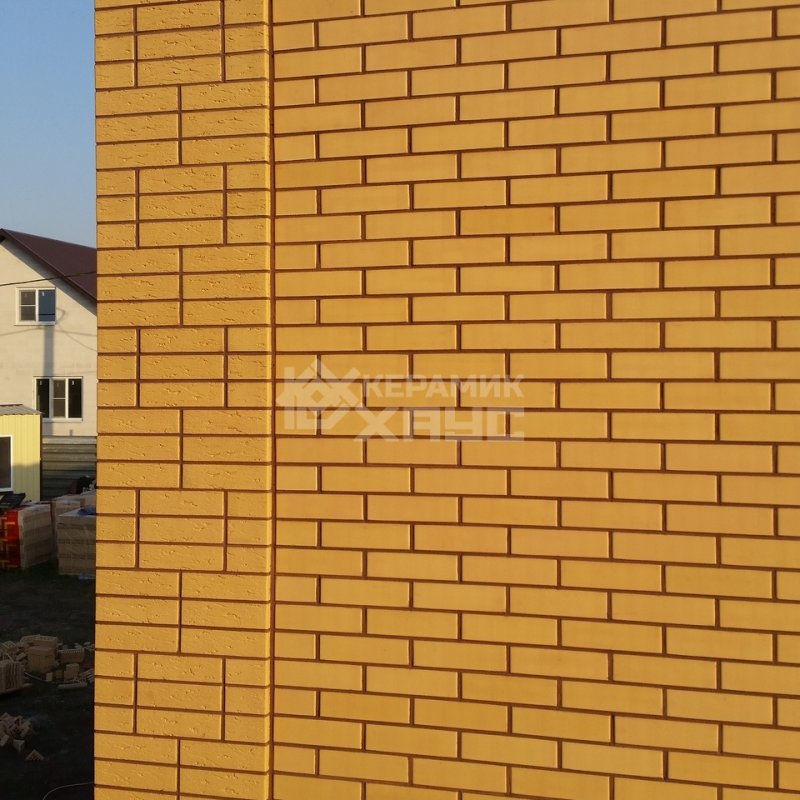 Кирпич Липецкий золотистый