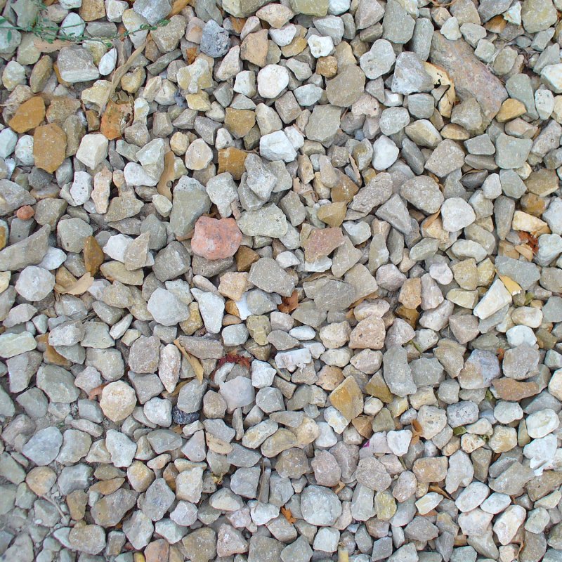 Гравийная отсыпка Речной гравий