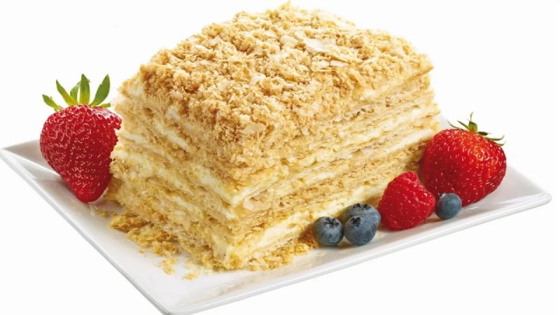 Кето Наполеон торт