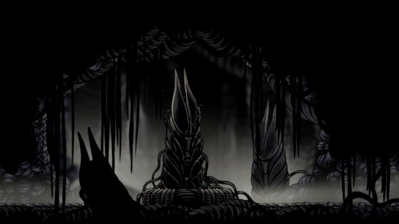 Глубинное озеро Hollow Knight