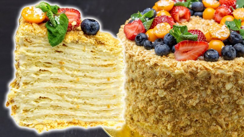 "Наполеон с кремом Патисьер"